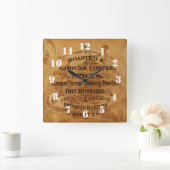  keuken voor  koffie vierkante klok (Huis)