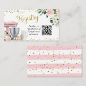 Keuken Vrijgezellenfeest Registry Kaart (Voorkant / Achterkant)