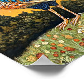 Keuken Wanddecoratie Pheasant Schilderij Print (Hoek)