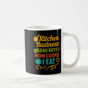 Keuken Zakelijk Papa Koopt Mam Koks Ik Eet Iconisc Koffiemok