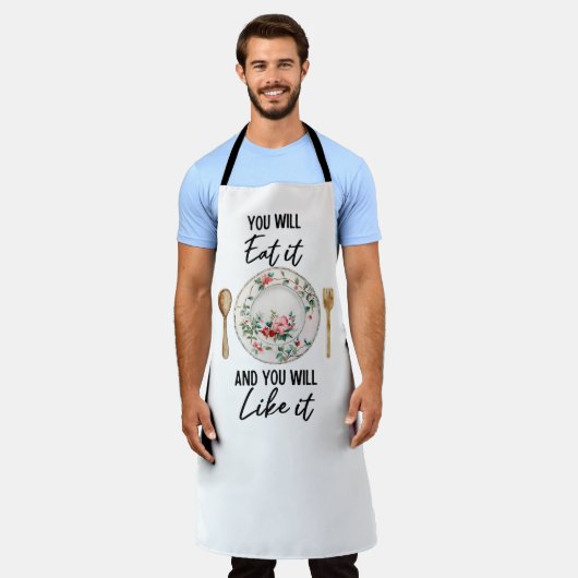 Keuken Zonder Flauwekul Schort (Gedragen)
