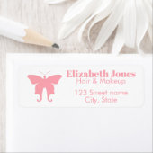 Keukenadres Butterfly Etiket (Insitu)