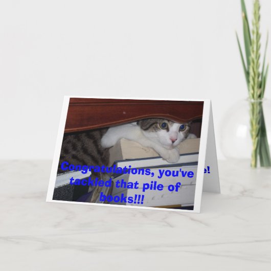 KeukenAfstuderen Kaart (Voorkant)