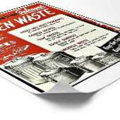 Keukenafval Poster (Hoek)