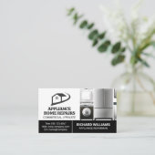 Keukenapparaten | Huislogo Visitekaartje (Staand voorkant)