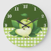 Keukenappeldecor Grote Klok (Voorkant)