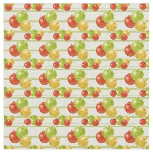 Keukenappelvormig fruitdecor-materiaal stof (Close Up)