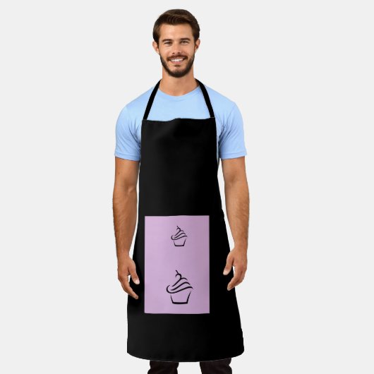 Keukenapron Schort (Gedragen)