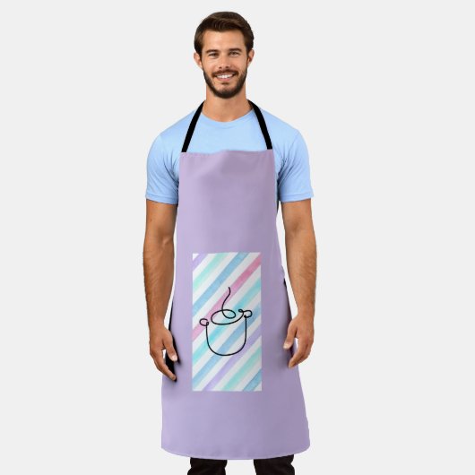 Keukenapron Schort (Gedragen)