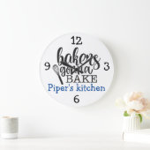 keukenbakken gaan bakken grote klok (Huis)