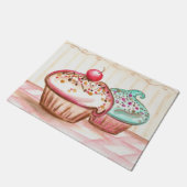 Keukenbakkerij Cupcake Rug Doormat Deurmat (Schuin)