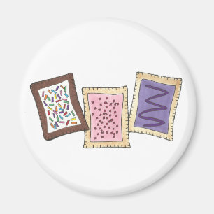 Keukenbakkerij ontbijtbroodroosters gebak magneet