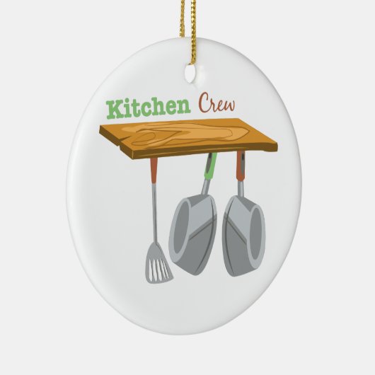 Keukenbemanning Keramisch Ornament (Rechts)