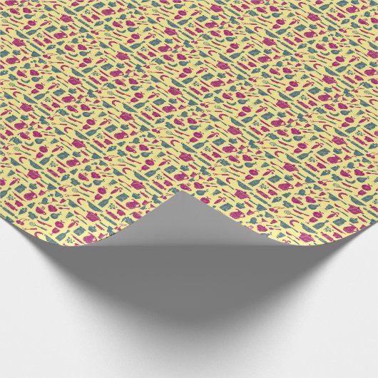 Keukenbenodigdheden Cadeaupapier (Hoek)