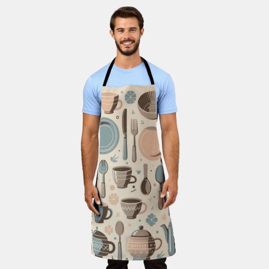 Keukenbenodigdheden Design Schort (Gedragen)