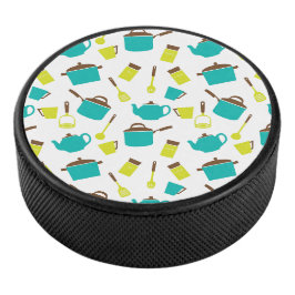 Keukenbenodigdheden, kookgerei, bestek, keukengere hockey puck