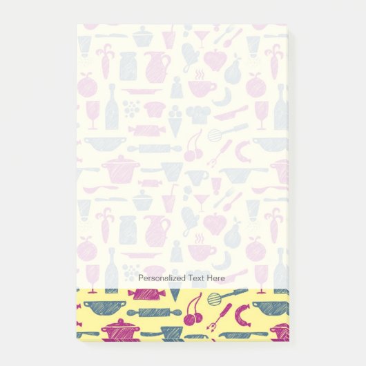 Keukenbenodigdheden Post-it® Notes (Voorkant)