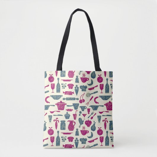 Keukenbenodigdheden Tote Bag (Voorkant)