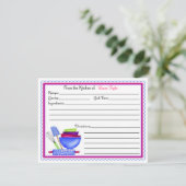 Keukenbenodigdheden voor het bakken Kaarten voor h (Staand voorkant)