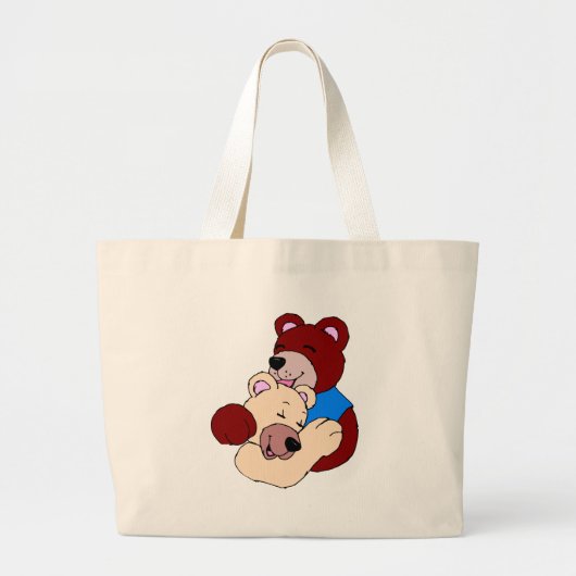 KeukenBeren Grote Tote Bag (Voorkant)