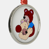 KeukenBeren Metalen Ornament (Rechts)