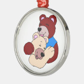 KeukenBeren Metalen Ornament (Links)