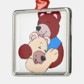 KeukenBeren Metalen Ornament (Links)