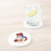 KeukenBeren Zandsteen Onderzetter (Zijkant)