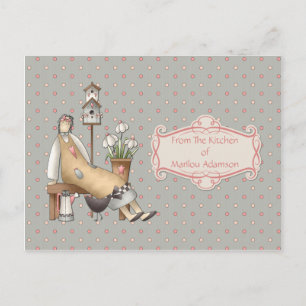 Keukenbergkaarten voor elk land briefkaart