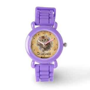 Keukenbesnoeiing breekt door papieren zakkast! ~ horloge
