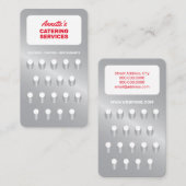 Keukenbonen Visitekaartje (Voorkant / Achterkant)