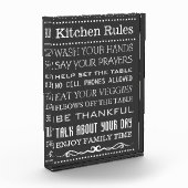 Keukenbord | Gezinsregels | Keukenregels Fotoblokken (Links)