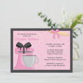 Keukenbridal Shower Invitation Kaart (Staand voorkant)