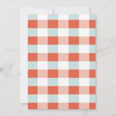 Keukenbridal Shower Invitation Kaart (Achterkant)