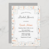 Keukenbridal Shower Invitation Kaart (Voorkant / Achterkant)