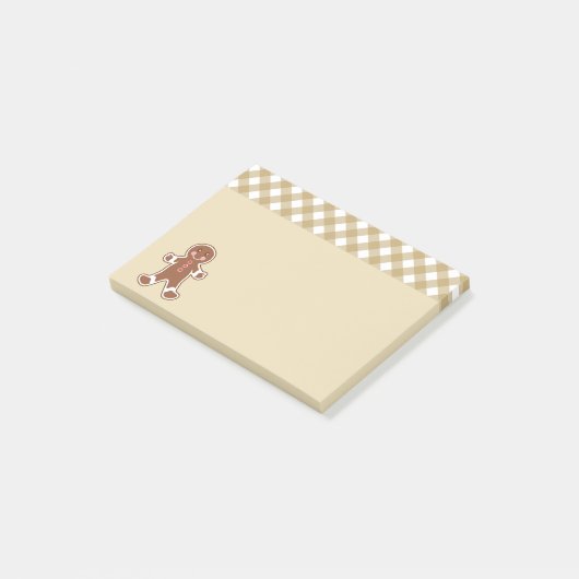 Keukenbrood na het briefje van Gift Post-it® Notes (Schuin)