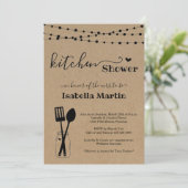 Keukenbruiloft / Bruidsmeisjesfeest Kaart (Staand voorkant)