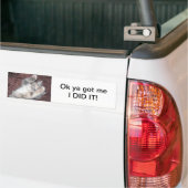 Keukenbumpersticker Bumpersticker (Op Truck)