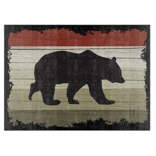 keukencabine voor schattig beer snijplank (Voorkant)