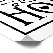 Keukencitaatontwerp Poster (Hoek)