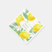 Keukencitroenen van zoogdieren servetten (Hoek)
