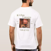 Keukenconcepten T-shirt (Achterkant)