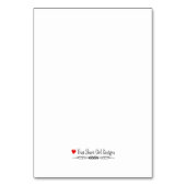 Keukenconversie Kaart van 5 x 3,5 inch (Achterkant)