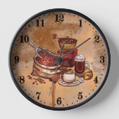 keukendecor schattige koffie (Voorkant)