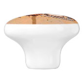 keukendecor schattige koffie keramische knop (Zijkant)