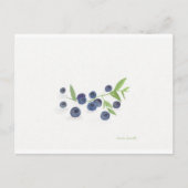 Keukendecor voor bosbessen briefkaart (Voorkant)