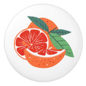 keukendecor voor koele sinaasappels keramische knop (Voorkant)