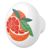 keukendecor voor koele sinaasappels keramische knop (Rechts)