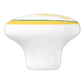 keukendecor voor schattige citroenen keramische knop (Zijkant)