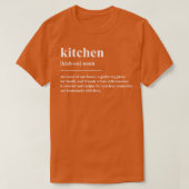 Keukendefinitie T-shirt (Design voorkant)